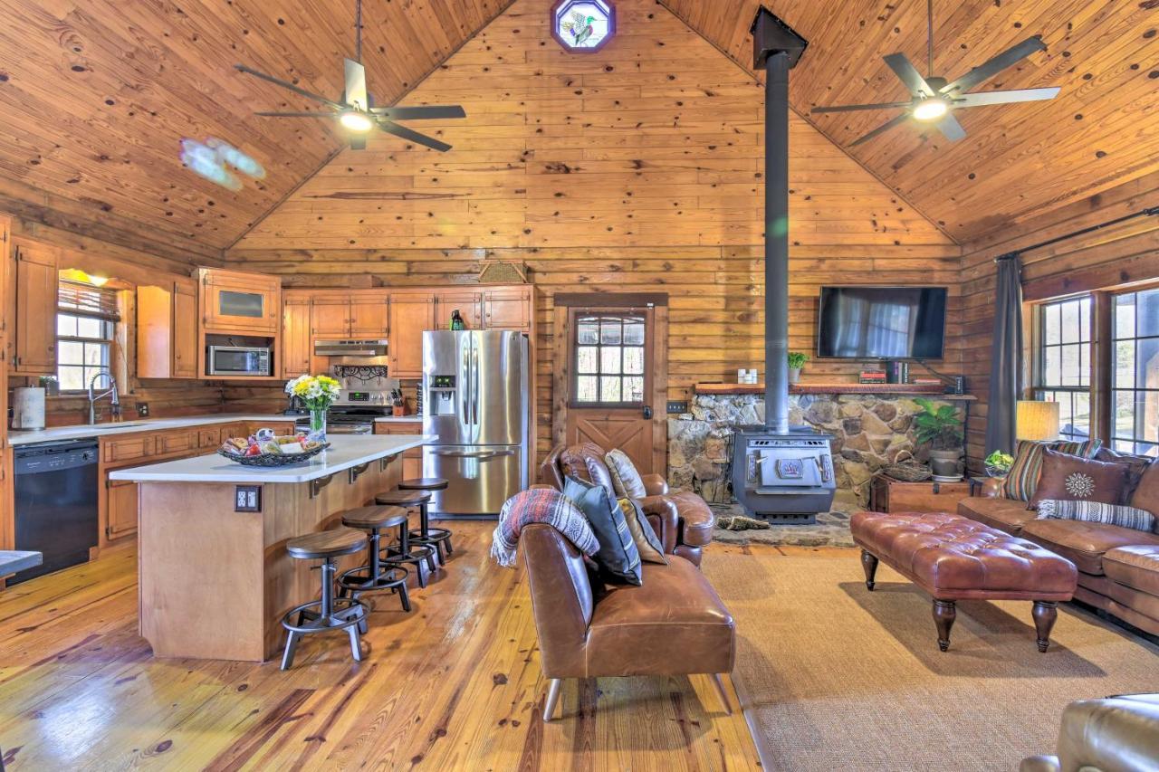 Luxury Pearcy Cabin With 5 Private Acres And Hot Tub! Exterior foto