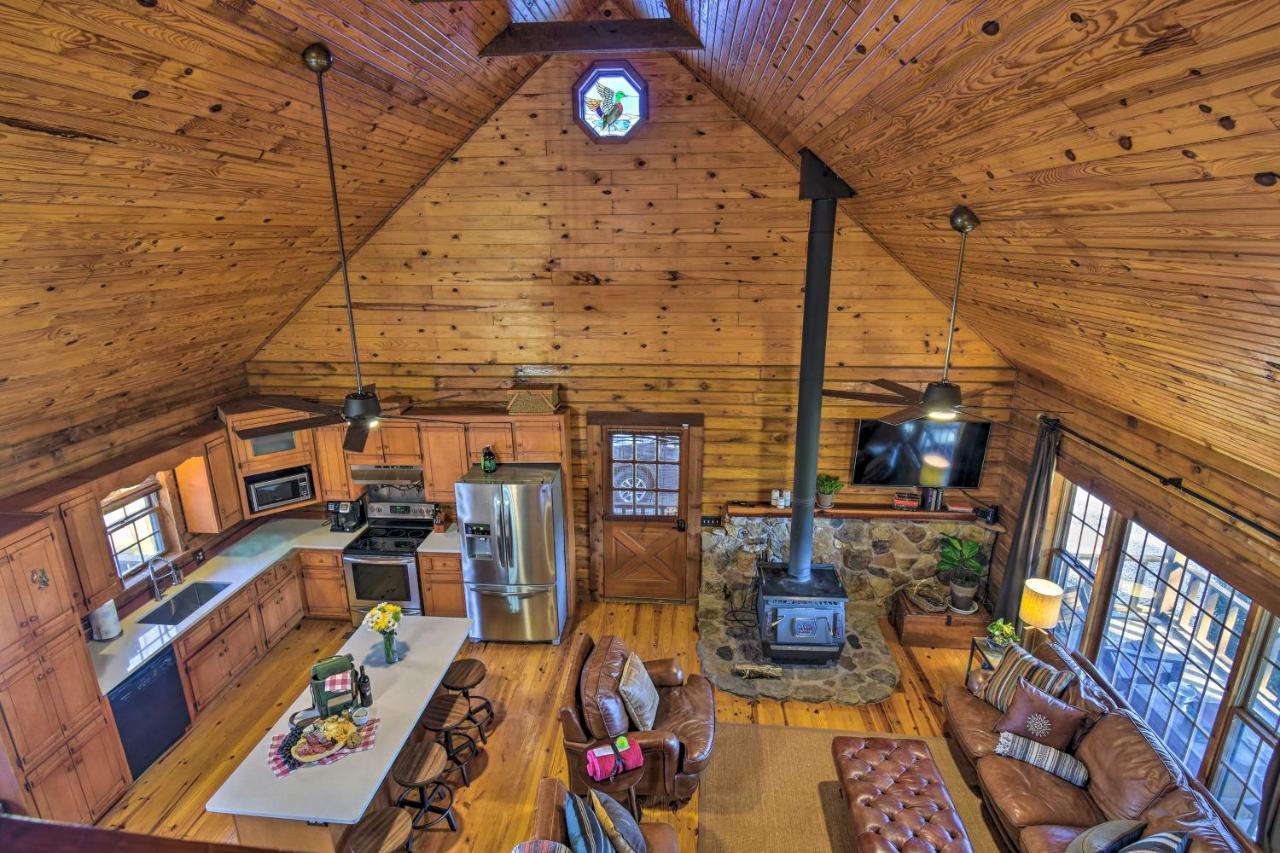 Luxury Pearcy Cabin With 5 Private Acres And Hot Tub! Exterior foto