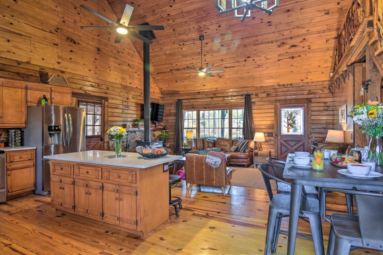 Luxury Pearcy Cabin With 5 Private Acres And Hot Tub! Exterior foto